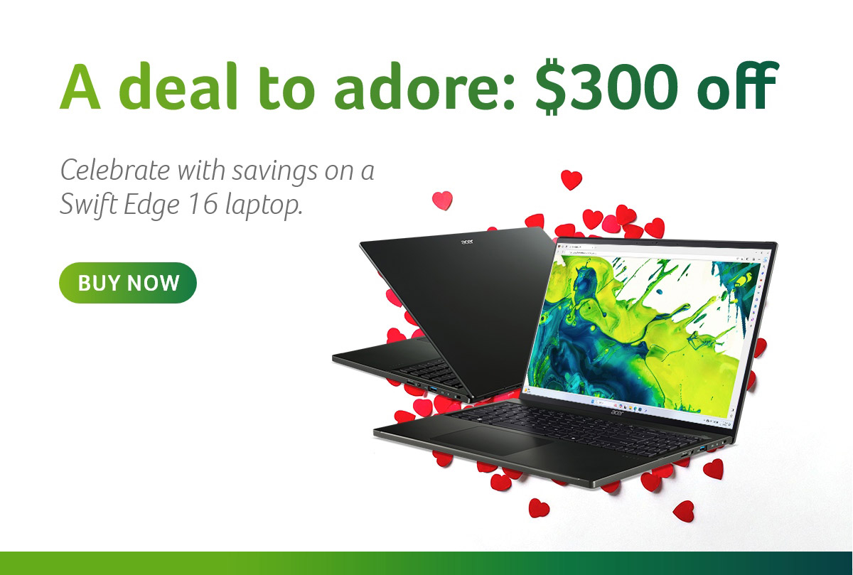$300 off a Swift Edge 16 Laptop
